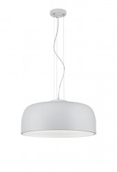 Nowoczesna Lampa Wisząca nad stół salonowa Biała BARON 309800431 TRIO