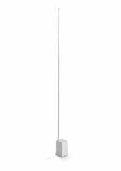 Lampa podłogowa stojąca LED biała tuba minimalistyczna klasyczna nowoczesna Essence 367170 Ideal Lux