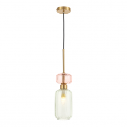 Zielona lampa wisząca Molly GREEN Milagro ML1824 nad wyspę jadalniana