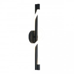 Czarny kinkiet ścienny LED CCT MELECA Light Prestige LP-2345/1W BK