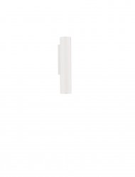Kinkiet zewnętrzny LED aluminiowy biały tuba minimalistyczny nowoczesny podświetlający elewację IP65 TERVONA LE75234 Luces Exclusivas