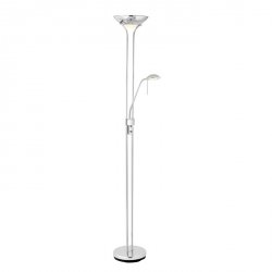 Designerska Lampa Podłogowa Nowoczesna Chrom ROME ROME-CH ENDON