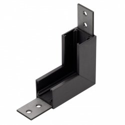 Tytanowy łącznik kątowy mechaniczny L ściana-sufit do szyny natynkowej jednofazowej magnetycznej Azzardo SIGMA TRACK MAGNETIC CORNER B AZ7064