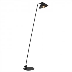 Lampa Podłogowa Czarna Vintage GABIA 4999 ARGON