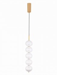 Lampa Wisząca w Stylu Art Deco Złota Luces Exclusivas TIPUANI LE44624