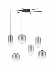 Nowoczesna dekoracyjna lampa wisząca LED szklane kosze ANUCO LE44614 Luces Exclusivas