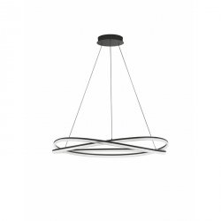 Nowoczesna Lampa Wisząca Czarna LED ILAVE LE44323 LUCES EXCLUSIVAS