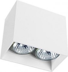 SPOT REFLEKTOR LAMPA SUFITOWA Nowodvorski Lighting GAP 9385 BIAŁA PODWÓJNA TUBA 