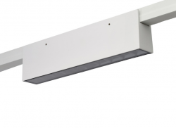 Biała oprawa LED do systemu szynowego magnetycznego Azzardo TRACK IP65 LIDO 20W 4000K WHITE AZ6954
