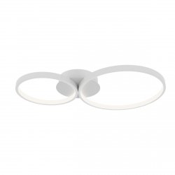 Nowoczesny Plafon Sufitowy LED Biały Okrąg Maver Italux SPL-20452-2-WH