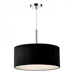 Czarna Lampa Wisząca Nowoczesna ZARAGOZA ZAR1722 DAR LIGHTING