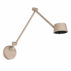 Kinkiet na wysięgniku beżowy MOLLY M WALL BEIGE Azzardo AZ6808
