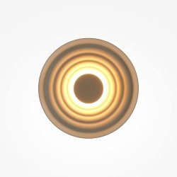 Nowoczesny designerski kinkiet ścienny czarny aluminium LED NAMI Maytoni MOD400WL-L5GR2.7K