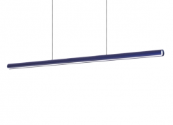 Nowoczesna lampa wisząca LED listwa minimalistyczna klasyczna Dorica sp1 d45 blu 366425 IDEAL LUX