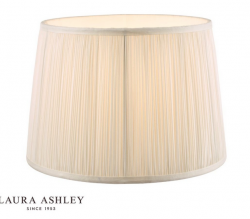 Klosz Abażur 35cm LAURA ASHLEY Hemsley Pleated Silk Cream DAR LIGHTING LA3756306-Q (Abażur- Bez Podstawy)