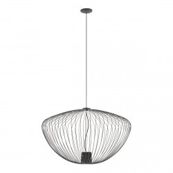 Nowoczesna Lampa Wisząca w Stylu Loft Szara PUMPKIN L UMBRA GRAY 11252 NOWOVORSKI