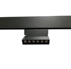 Lampa liniowa punktowa Kaper Magnet Line czarny TLV-07-06 Yaskr LED 3000K