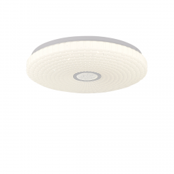  Nowoczesny plafon Solaro 26 cm biały LED 4000K