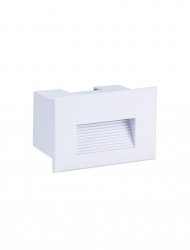 Oprawa wpuszczana kinkiet LED biały prostokątna minimalistyczna nowoczesna IP65 CENDILO LE75321 Luces Exclusivas