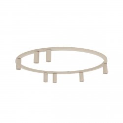 Nowoczesna lampa sufitowa beżowy minimalistyczny plafon FOURTY ROUND VII BEIGE 11948 Nowodvorski Lighting 