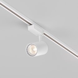 Lampa szynowa reflektor szynoprzewody jednofazowe LED nowoczesny aluminium biała regulowana tuba VUORO MAYTONI TR003-1-15W3K-S-W