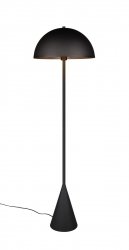Nowoczesna Lampa Podłogowa ALFIE TRIO 465000132 Czarna