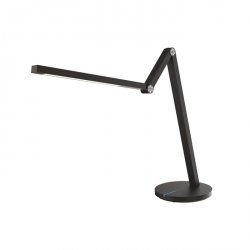 Nowoczesna Regulowana Lampka Biurkowa LED Vintage Czarna KARL BL022 NILSEN