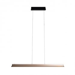 Czarno Złota Lampa Wisząca LED Nowoczesna JO-JO P0594 MAXLIGHT