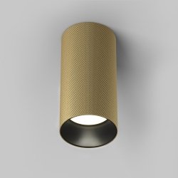 Lampa sufitowa plafon tuba klasyczna nowoczesna aluminium matowe złoto Artisan MAYTONI C080CL-01-GU10-MG