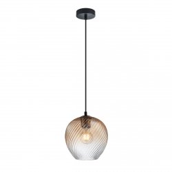 Lampa Wisząca Alias PND-3664-1-BRO-AMB Brąz Antyczny Bursztyn