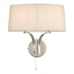Kinkiet Ścienny Abażurowy Vintage CRISTIN CRI092 DAR LIGHTING