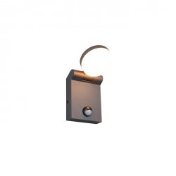 Nowoczesny Minimalistyczny Kinkiet Ogrodowy LED Czuinik Ruchu ADOUR 245569142 TRIO