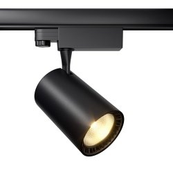 Lampa szynowa reflektor szynoprzewody 3-fazowe LED nowoczesny aluminium czarna tuba VUORO MAYTONI TR029-3-20W3K-B