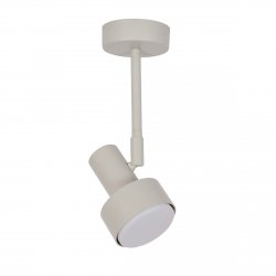 Nowoczesna lampa sufitowa spot regulowany nowoczesny szary beżowy Mona M Sigma 40903