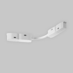 Akcesoria systemu szynowego złącze zasilania tworzywo sztuczne biały Accessories for tracks Exility MAYTONI TRA034CS-W-DE