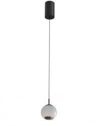 Lampa wisząca Iliso czarna PL0148 Yaskr LED 3000K