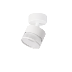 Lampa sufitowa natynkowa nowoczesna tuba regulowana spot sufitowy biały KENDAL LP-6331/1WS TR/WH Light Prestige