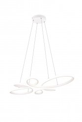 Biała Nowoczesna Dekoracyjna Lampa Wisząca LED FLY 345619131 TRIO