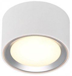 OPRAWA SUFITOWA TUBA NOWOCZESNA NORDLUX FALLON LED 47540132 BIAŁA STAL NIERDZEWNA