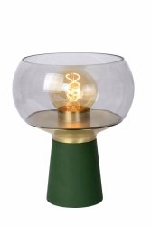 ZIELONA Lampka Stołowa w Stylu Art Deco LUCIDE FARRIS 05540/01/33