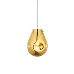 Szklana lampa wisząca złoty klosz okrągły minimalistyczna klasyczna uniwersalna designerska Europa 99518 ENDON