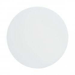Lampa ścienna kinkiet biały okrągły 25cm płaski metalowy minimalistyczy NYX ST-8293W/25 white Step Into Design
