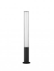 Minimalistyczny słupek ogrodowy uniwersalny LED aluminiowy czarny wysoka tuba IP65 MONSECA LE75105 Luces Exclusivas