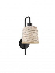 Bambusowy kinkiet w stylu boho TALITAS LE44510 Luces Exlusivas
