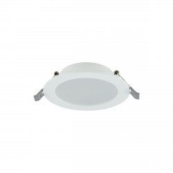 Nowoczesna Oprawa Sufitowa Punktowa Podtynkowa MYKONOS LED 10W, 3000K, WH 10537 Nowodvorski Lighting