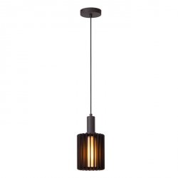 Nowoczesna Lampa Wisząca Czarna Tuba LAMBRES 45410/15/30 LUCIDE