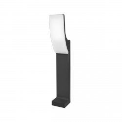Minimalistyczna Lampa Ogrodowa Słupek Stojący LED W Kolorze Czarnym NATAN OFL-61916-BK ITALUX