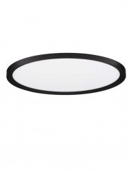 Czarny okrągły plafon LED ANTONIO LE44883 Luces Exclusivas