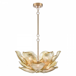 Designerska lampa wisząca WELLINGTON P12340BR mosiądz jadalniana salonowa