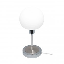 Chromowa lampa stołowa biurkowa CAVE Italux TB-92039-CH